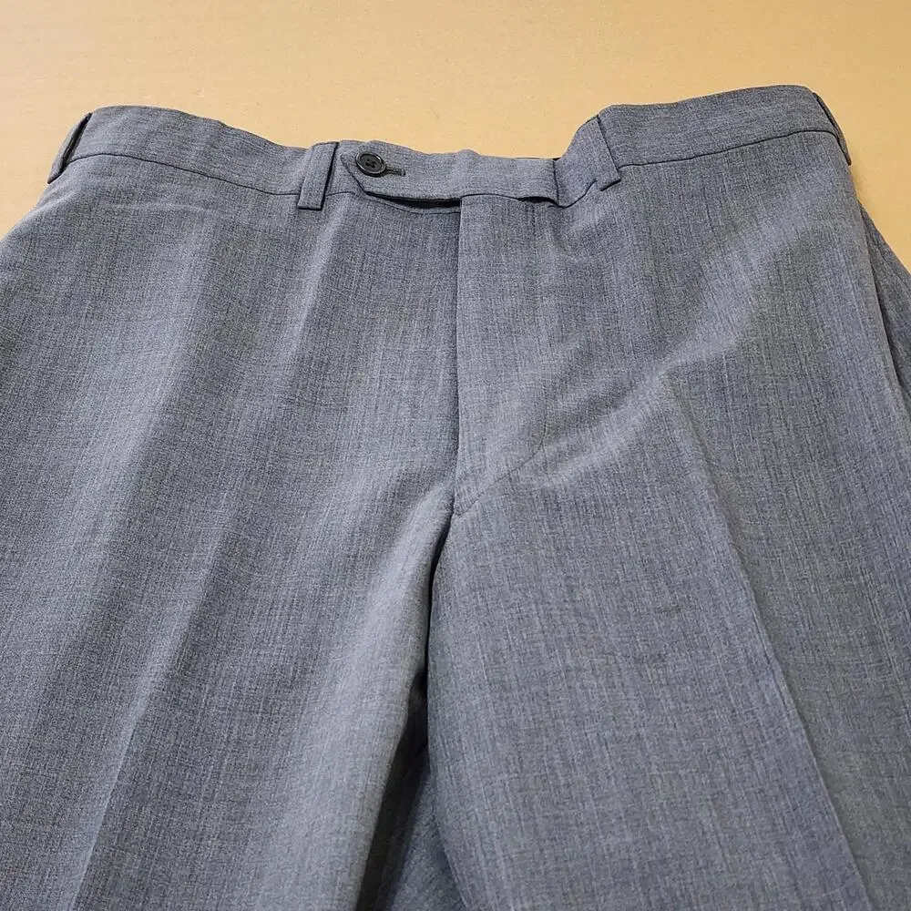 Brooks Brothers Suit Mens 42L 36x30 Gray Wool Blend Madison BrooksCool 2 Piece